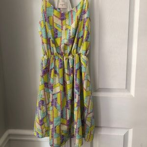 Everly Racer Back Dress - Multicolor